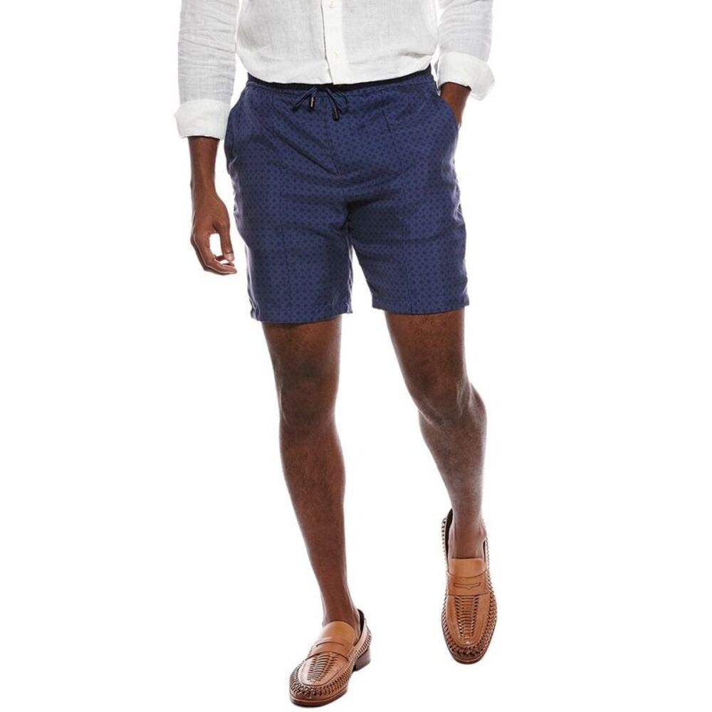 Isaia Mens  Sport Short, Blue